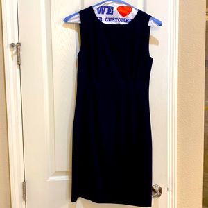 Elie Tahari | Classic navy blue sheath dress